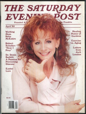 SATURDAY EVENING POST Reba McEntire Robert Schuller Denis Burkitt 4 1995