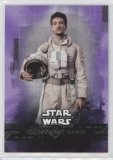 2019 Topps Star Wars Rise of Skywalker Series 1 Purple Lieutenant Vanik #20 0p64