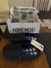 Nike Mind 001 Slides Women Blackened Blue Game Royal Size 6
