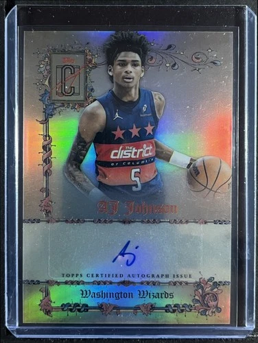 2025 Topps Signature AJ Johnson Base (RAW)