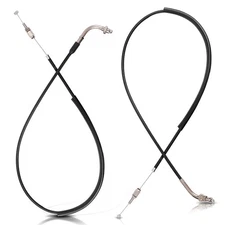 For Honda Shadow 500 700 800 1100 Throttle Cable Push & Pull Set 