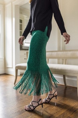 Zimmermann  Celestial Tassel  Strick-Midirock aus Cashmere-Merino  in Größe 0P