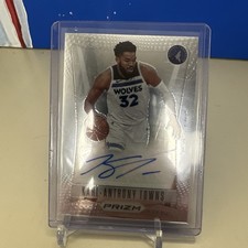 2021-22 Panini Prizm - Flashback Signatures Karl-Anthony Towns #FS-KAT (AU)