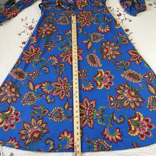 BODEN Leandra Jersey-Midikleid-Galerieblau, skurriles Rankenblau 12R NEU 175 $ - Bild 14 von 18