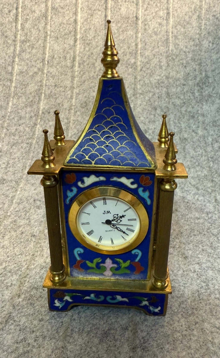 景泰蓝时钟古董时钟| eBay