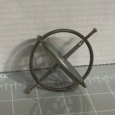 Vintage Tedco Metal Gyroscope Spinning Toy HTA1