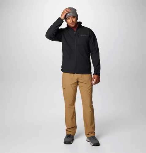 Columbia Bowen Lake Softshell Fleece Lined Jacket Black XM1244-010 Mens Size XL - Picture 3 of 6