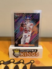 Topps 2025 Finest Jaxson Dart RC Rare Black Refractor 10/10 #202 New York Giants