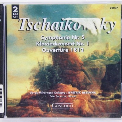 Music Musik Album CD Tschaikowsky - Slovak Philharmonic Orchestra Bystrík Re Neu