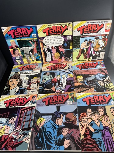 TERRY AND THE PIRATES TPB (1986 Flying Buttress) -- #1 2 3 4 5 to 25 -- FULL Set - Picture 5 of 23