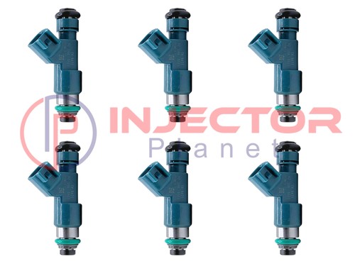 Set of 6 DENSO 0250 fuel Injector 2006-2012 Ford 3.2L SI6 Genuine 6G9N-AB OEM - 第 1/5 張圖片