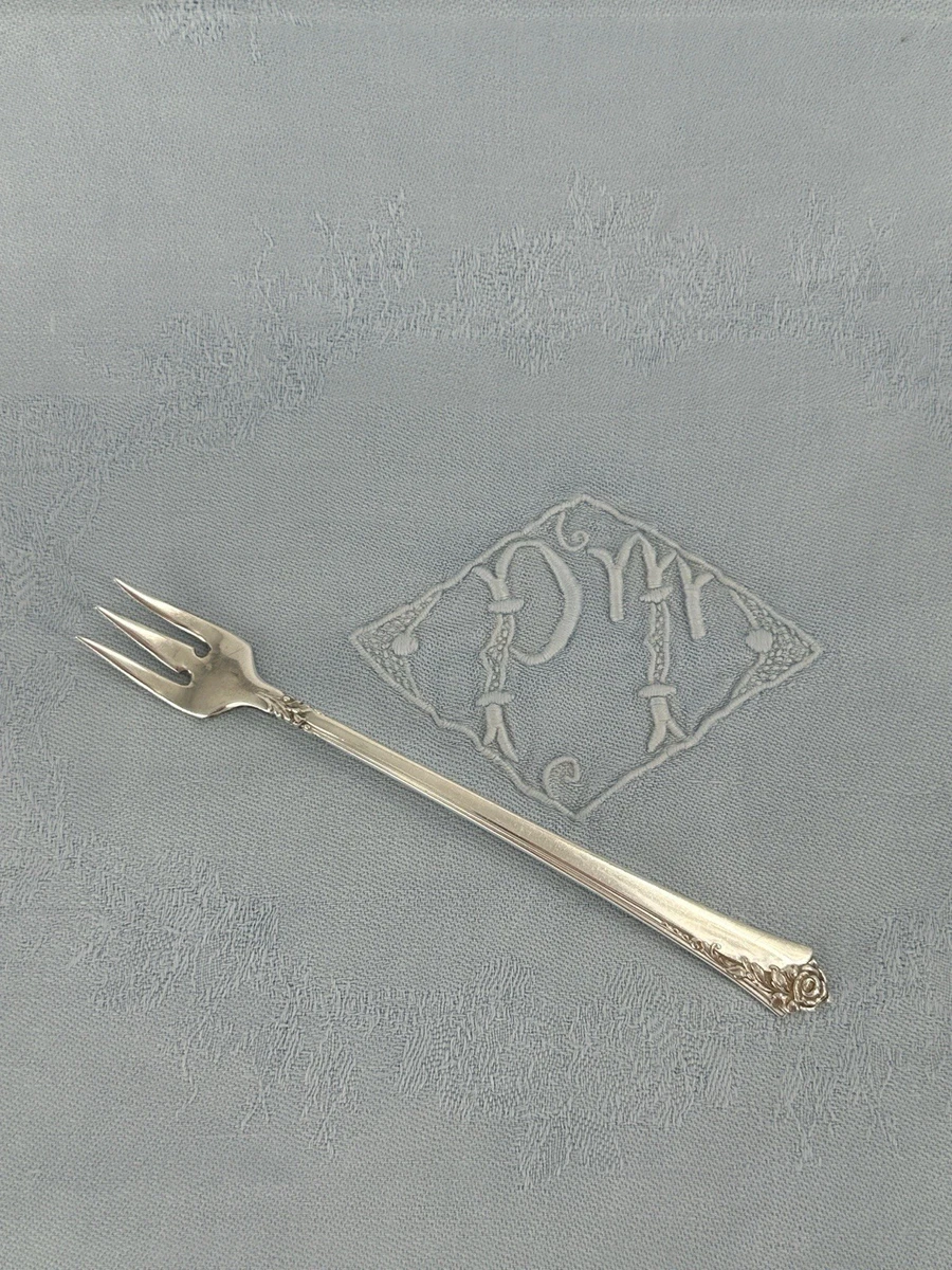 Damask Rose Fork Antique US Sterling Silver for sale | eBay