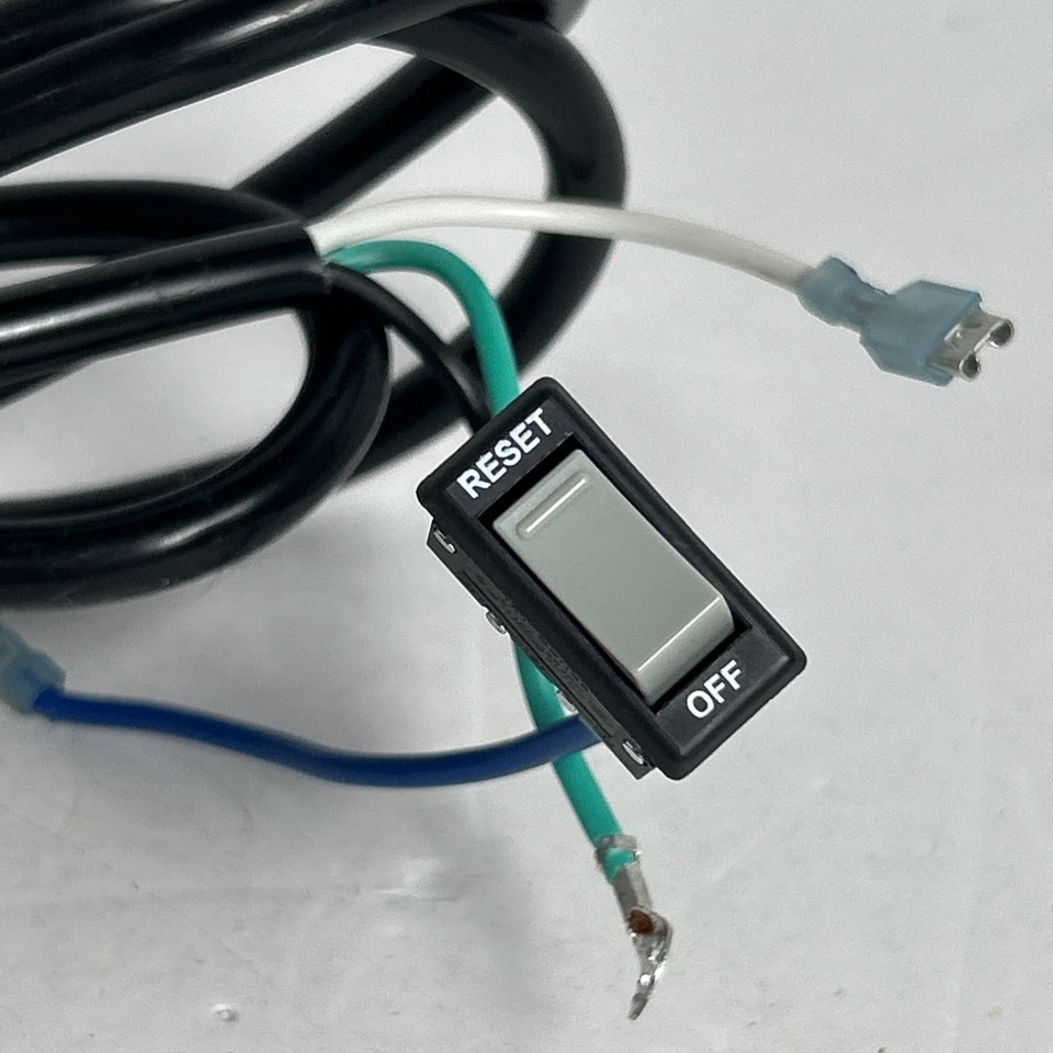 Cable de alimentación para cinta de correr NordicTrack T6.5s 031229 adaptador interruptor de reinicio pieza OEM Foto 3 de 4