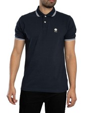 Pretty Green Men's Rayner Polo Shirt, Blue
