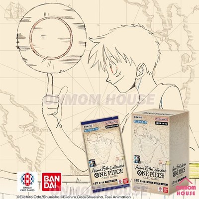 One Piece TCG Card Anime 25th Collection Extra Booster Korean BOX