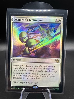 Leonardos Technik - 0018 - R - Foil - TMNT - MTG - Unbespielt
