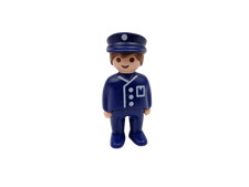 Playmobil® 1.2.3 123 TRAIN chemin de fer Chef de ROUGE