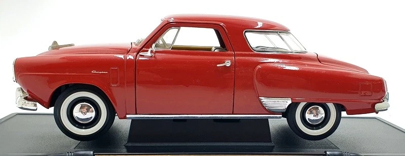 Road Signature 1/18 Scale 92478 - 1950 Studebaker Champion - Red - Image 3 of 4