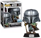 The Mandalorian POP! Star Wars Hades Mandalorian with Grogu Vinyl Figure #772
