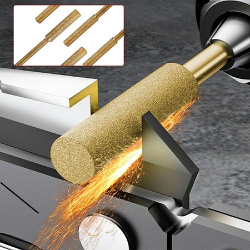 12x Diamond Chainsaw Sharpener Burr Grinder ChainSaw Drill Bit Sharpening Stones - Picture 6 of 14