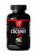 Qulity ingredients - Extra Virgin COCONUT OIL 3000 MG - Natural sources - 1 Bot