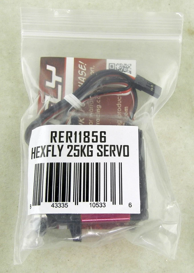 HEXFLY HX-3225 Digital Waterproof Servo 25KG - Redcat Racing #RER11856 - Image 2 of 2