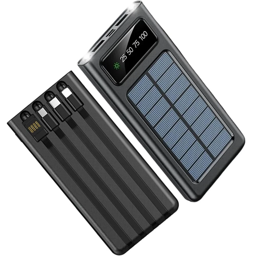 Power-Bank-Solar-Charger - 20000mAh Portable Charger,Solar Power Bank,Camping... Power-Bank-Solar-Charger - 20000mAh Portable Charger,Solar Power Bank,Camping...