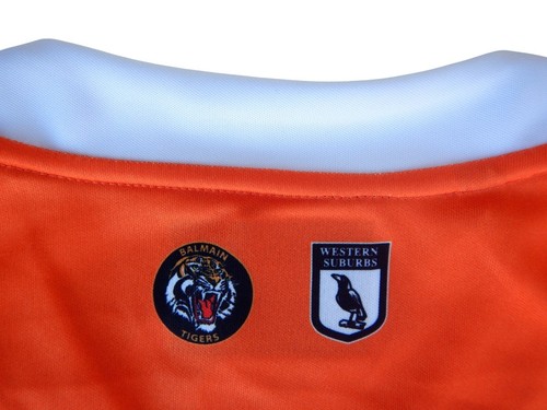 Signed 2025 Wests Tigers NRL Rugby League Home Football Away Jersey - Proof COA - Bild 10 von 12