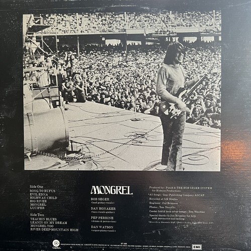 Bob Seger System - Mongrel - Vinyl Record.. - 5859 - Picture 3 of 8