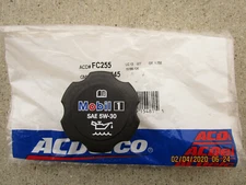 GM CHEVY 12659545 ACDELCO FC-255 FC255 ENGINE OIL FILLER FLUID CAP OEM BRAND NEW