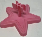 1976 Superstar BARBIE Doll PINK STAR STAND Mattel Taiwan VINTAGE- Stand Only