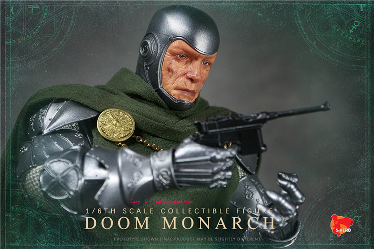 S-HERO Studio Doctor Doom 1/6 Scale Action Figure Not Include