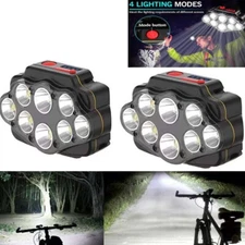 Rechargeable LED Mountain Bike Lights 50000LM Bicycle Torch Front Lamp Outdoor
