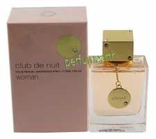 Club De Nuit  By Armaf 3.6/3.4oz./105ml Edp Spray For Women New In Box