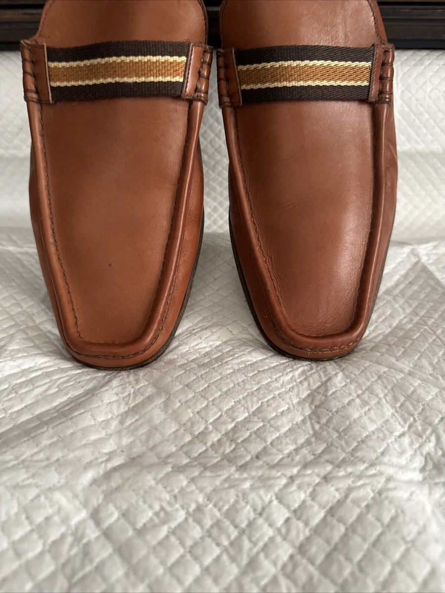 Barrett Camel Tan Leather Loafer Shoes Italy Shoes 9.5 Made  display picture 1