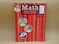Math Skills: Grade 6 Flash Kids Harcourt Family Learning by Flash Kids Editors