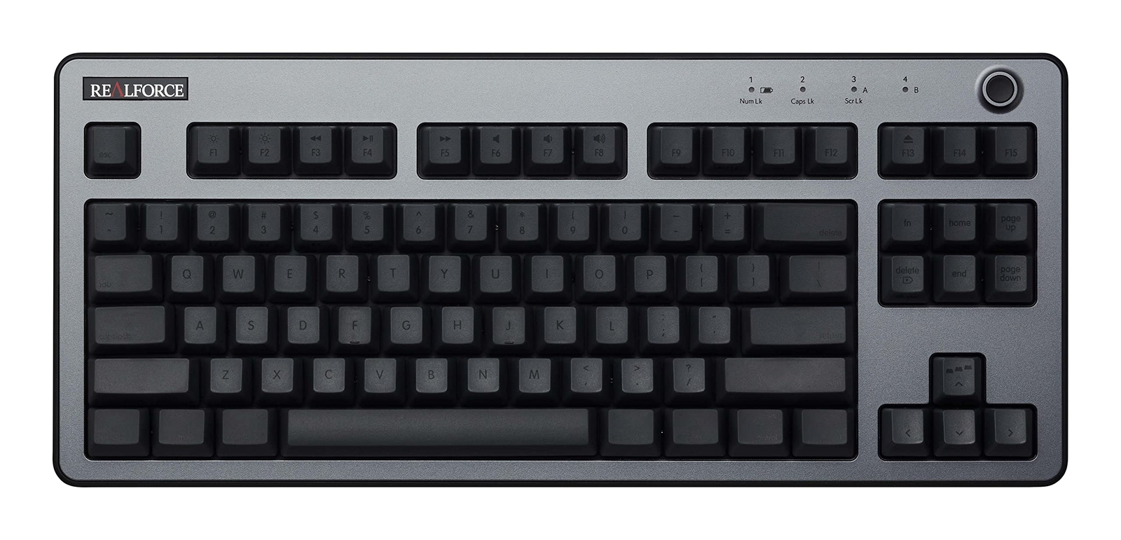 Topre Realforce R3 Clavier Mac Disposition Quiet Hybride Foncé Silver ...