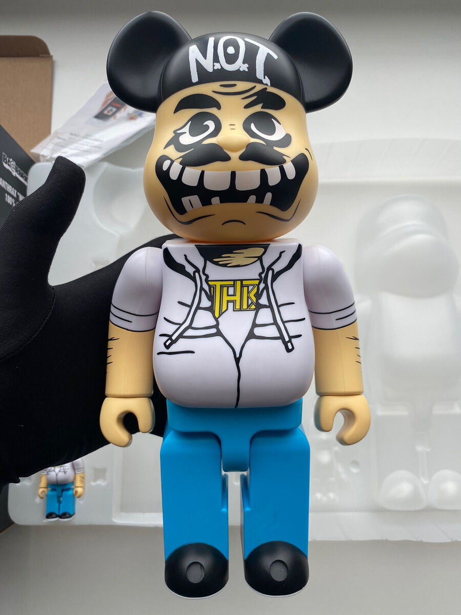 BE@RBRICK ANTHRAX "NOTMAN" 100% & 400%