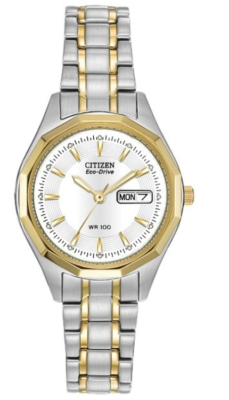 Citizen Eco-Drive Sport EW3144-51A White Dial Two-tone  display picture 3