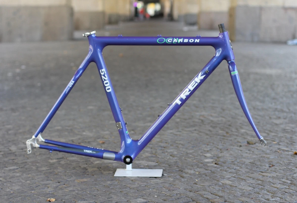 TREK 5200 OCLV Carbon Monocoque Carbon Frame 56 cm Purple