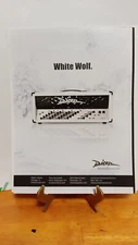 DIEZEL GUITAR AMPS WHITE WOLF GUITAR PRINT AD 11 X 8.5,,