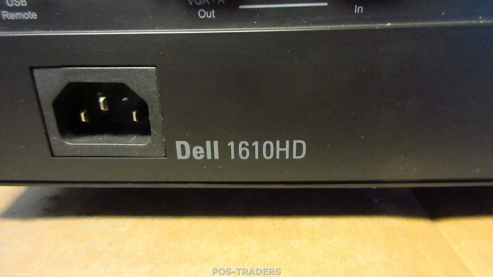 Dell 1610HD Projector Beamer DLP WXGA 3500 LUMENS - HDMI - No Remote - 447 HOURS - Bild 3 von 4