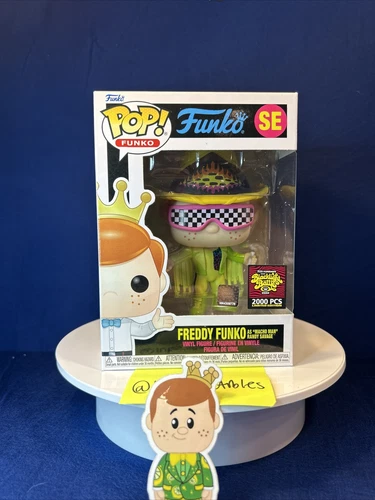 Funko POP! WWE: Freddy Funko as “Macho Man” Randy Savage - Blacklight Battle LE