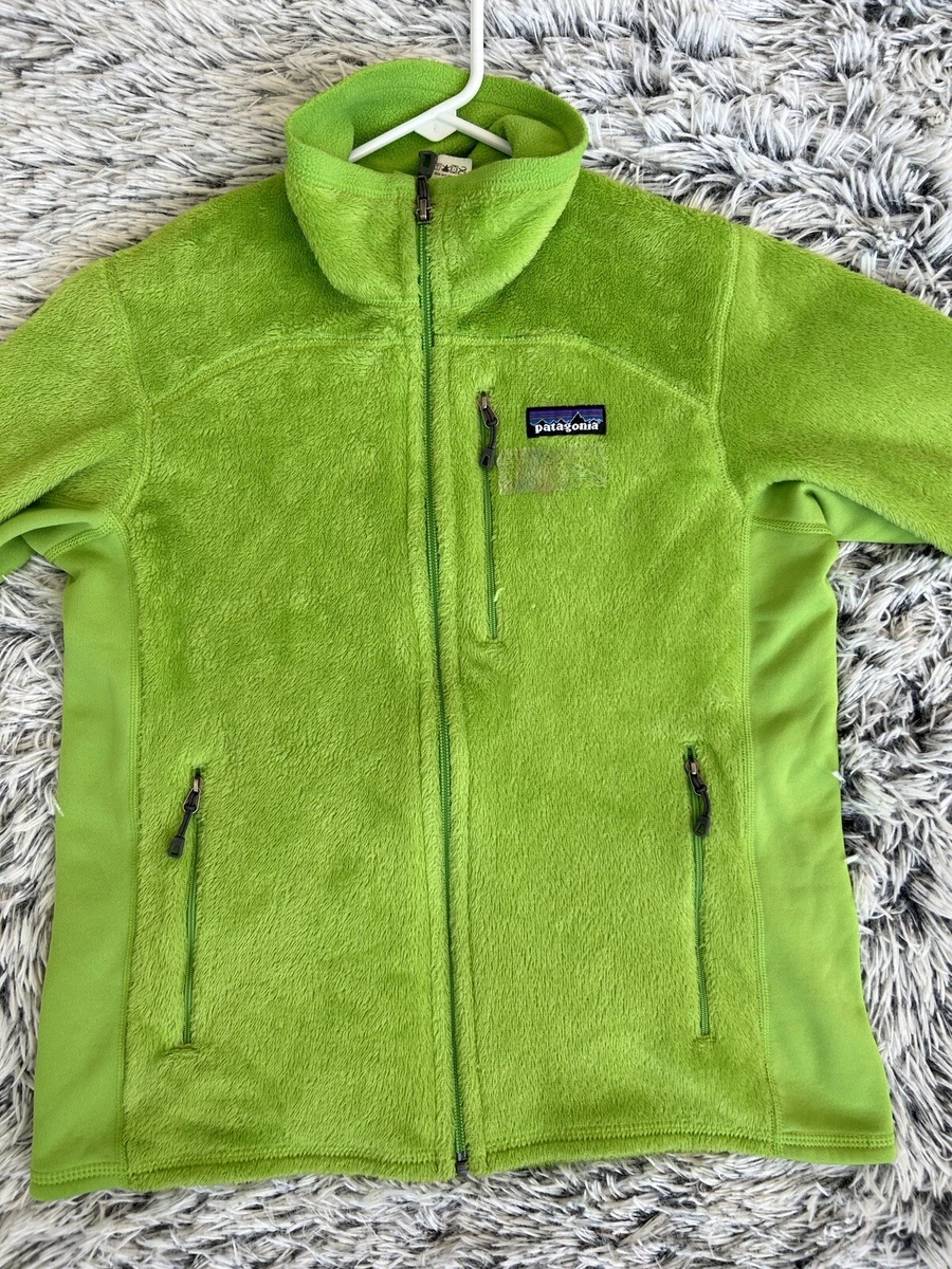 Patagonia Women s Sweater Small Green 25146 R2 Fleece Jacket Full