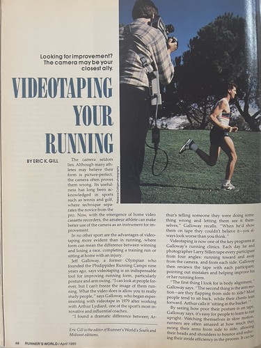 1985 Runner’s World April Carlos Lopes, Joaquim Cruz - Picture 16 of 24