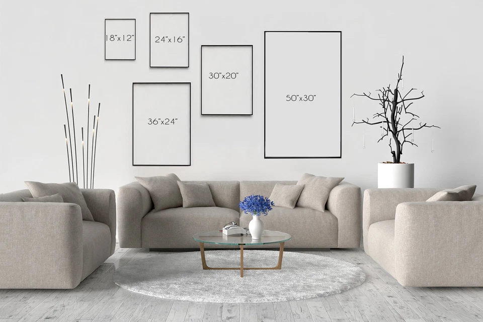 Colourful Running Rhinoceros Rhino Animal Modern Painting Style Canvas Print - Image 2 of 4