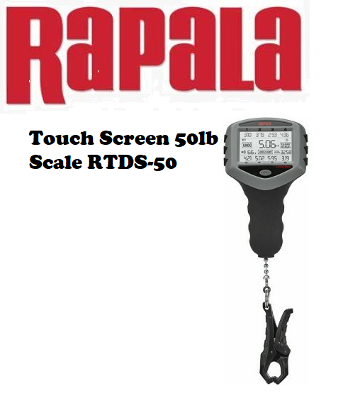 Rapala Rtds Rapala Touch Screen Tournament Scale 50lb Rapala Touch