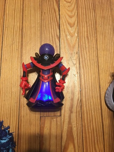 Mattel 2006 Light Up Professor Darkness Black Hole7" Planet Heroes Action Figure - Picture 2 of 3