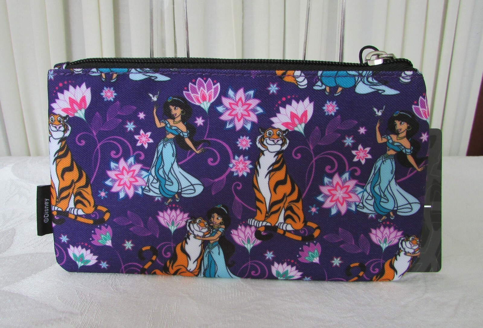 Disney Loungefly Princess Pouch Cosmetic Bag Wallet Purse & 