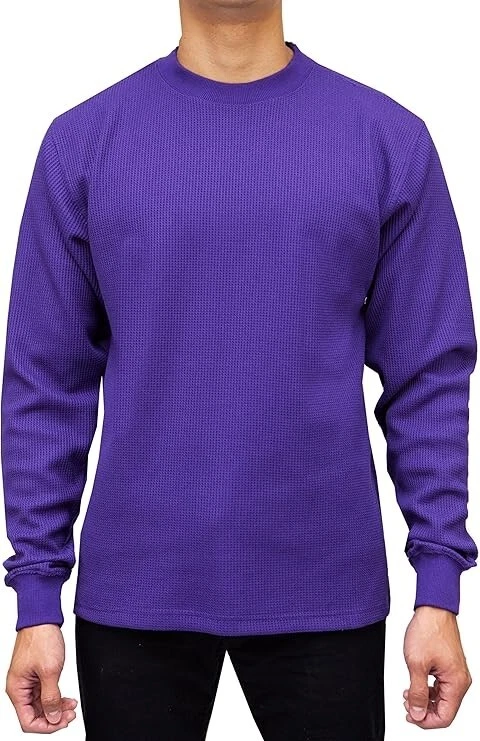 Preços baixos em Camisetas Manga Longa Roxa para Homens | eBay